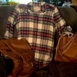 AMERICAN EAGLE 🦅 FALL FLANNEL